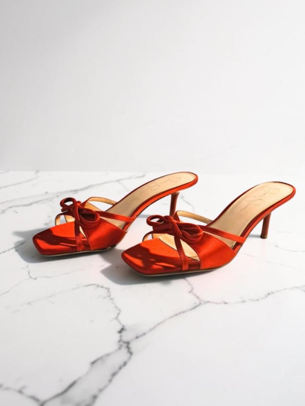 Jessica Simpson Red Cornilia Slide Sandals Size 9M NWOT (See Disc.)...
